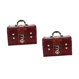 Coffret de rangement vintage - il peut être une boîte pratique pour le rangement et un ornement pour décorer votre maison, coffret de rangement