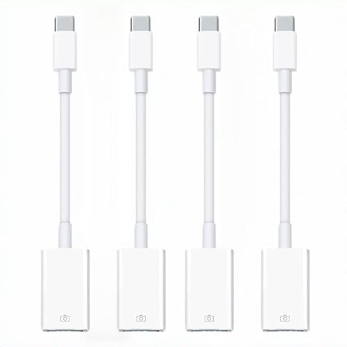 Pastall 4Pack USB C to USB 3.0 Adapter,USB C Male to USB Female OTG Adapter