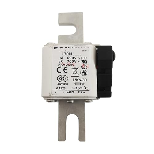 Fusible 170M3121 KN80 500A 690V pour protection industrielle de puissance