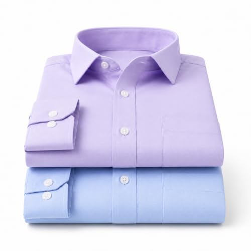 Image of Men's Solid Formal Shirt | Premium Cotton Rich Full Sleeves Shirt | Comfort Fit Office Wear Shirt with Single Chest Pocket | Stylish Casual & Formal Shirt for Men