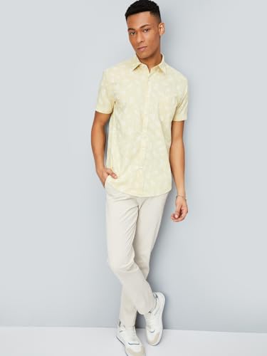 Image of Max Men's Solid Regular Fit Shirt