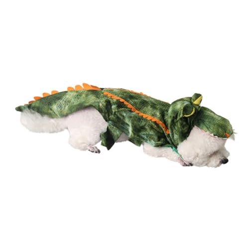 Disfraz para perro pequeño Dinosaurio talla S jojofuny miniatura 1