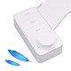 Gugxiom Bidet Attachment for Toilet, Ultra-Slim Dual Nozzle Bidet Sprayer (Frontal & Rear Wash), Non-Electric Fresh Water Bidet Toilet, Removable, Adjustable Water Pressure Control (weiß)