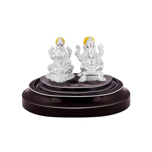 Image of GIVA 999 Silver Gaja Lakshmi Idols| Gifts for Family & Friends | With Certificate of Authenticity and 925 Stamp