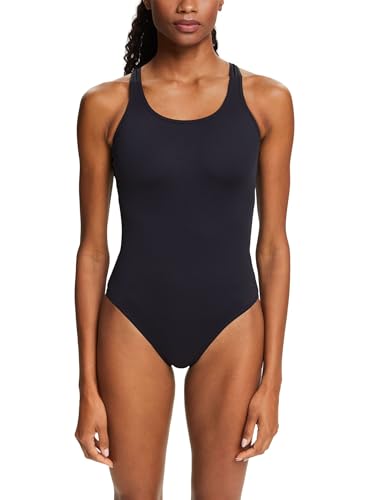 ESPRIT Damen Badeanzug Tura Beach Ay Rcs Swimsuit, Schwarz, 42