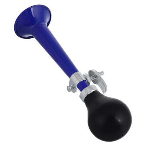 BESPORTBLE Handlebar Horn Squeeze Bulb Bicycle Bell for Boys and Durable Design Loud Sound for Safety Bike Accessory for Childrens Bikes Blue