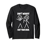 Dont Worry I Got Your Back Stick People Humour