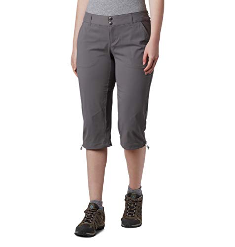 Columbia Women's Saturday Trail II Knee Pant, City Grey, 2