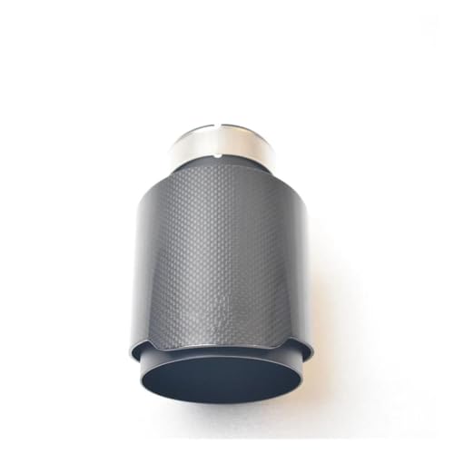 Embout pot d'échappement carbone pour rassemblement et esthétique auto