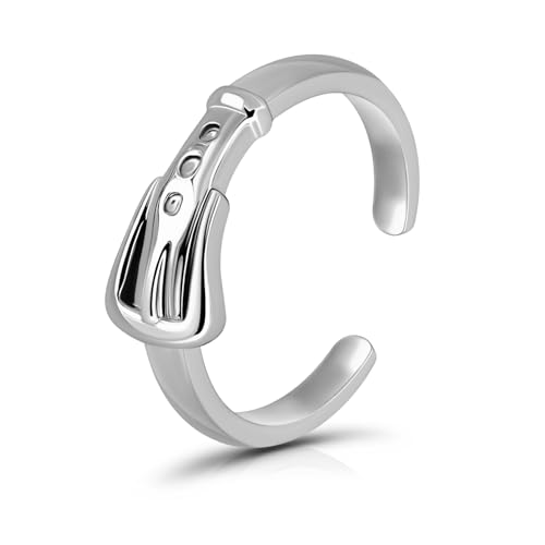 Anillo hebilla de cinturón toe de plata: di adiós a las rozaduras en los pies
