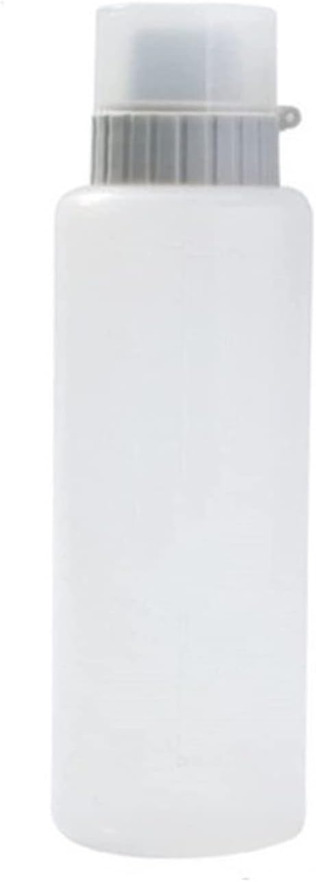 Sauce Bottle 350/175ml 5-Hole Sauce Bottle Safe Resin for Ketchup Salad Mustard Squeeze Bottles Dressing Olive Oil Suitable for Kitchen for Ketchup Sauces Dressings (Color : White 350ML) (Grey 175ml )