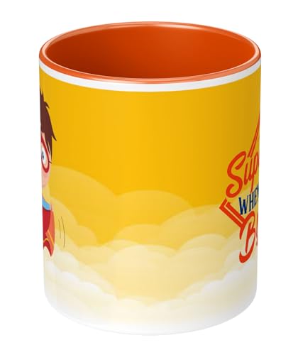 Image of Raksha Bandhan Gifts Printed Mug with Keychain Best Rakhi Combo Gift for Brother & Sister Rakshabandhan Return Gifts for Sister White 350ml Coffee Mug(Pack of 5)(Combo Set)(RMCKRCG2010)