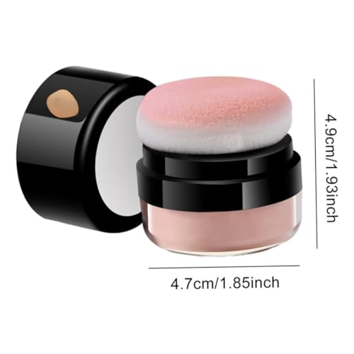 Cheek Blusher Powder, Cheek Makeup Blush Powder Coral Natural Blush Face Makeup for Girls Women Create A Natural Makeup - Image 3