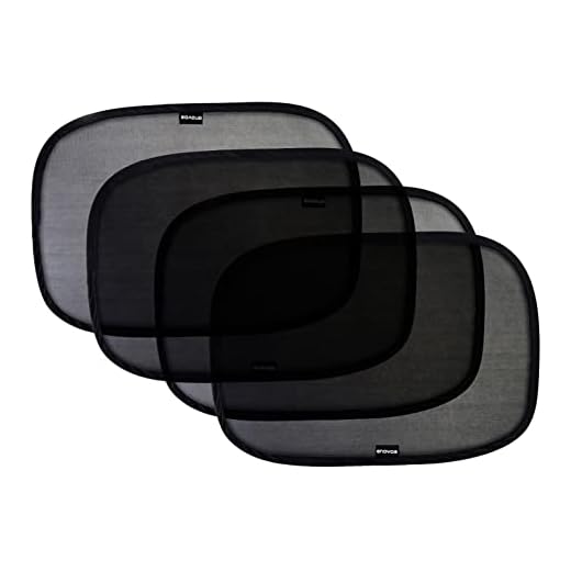 Parasol Coche Bebe – (2 Unidades) - Parasol Coche Infantil Lateral De Primera Calidad Bloquea El 97% De Los Rayos Uv Dañinos - Tamaño (48x30 cm)