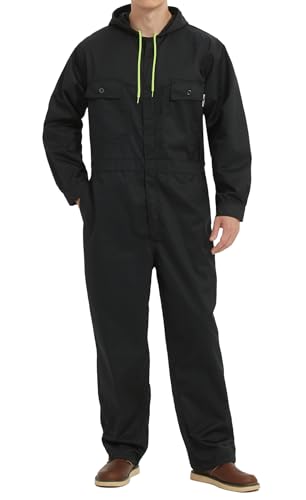 Yukirtiq Combinaison de Travail Homme Femme Multipoche Bleu de Travail Mécaniciens Salopette de...