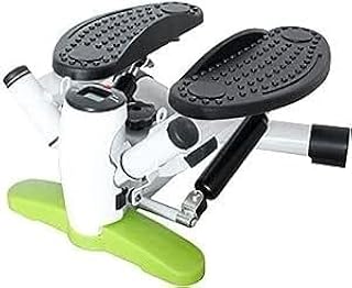 Steppers for Exercise, Mini Stair Stepper with Res Stair Stepper Machine, Mini Air Climber Twist Stair Stepper for Exercise Machine with Resistance Band and LCD Display for Office Household Gym Indoor