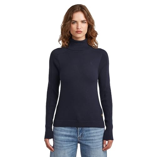 G STAR Punto Core Turtle Slim para Mujer, Azul (osaka blue D27713 B692 3873), XS
