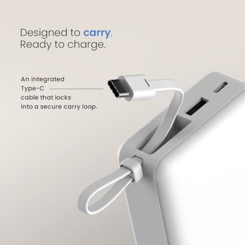 Image of Beetel Power Bank Volte PB35N Nano 20000mAh 35W with Built-in Type C Cable