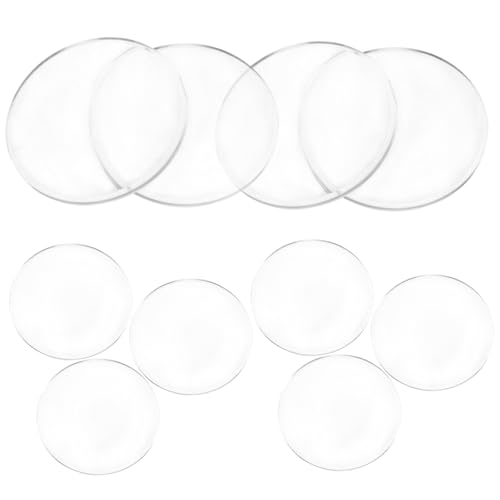 FRCOLOR 10pcs Glasses Lens Vr Glasses Lens for Vr Headset Lenses and Accessories 3D Glasses Accessories Light Blocking Lens Vr Lens Replacement Lens Vr Accessories Pmma Acrylic Convex Lens