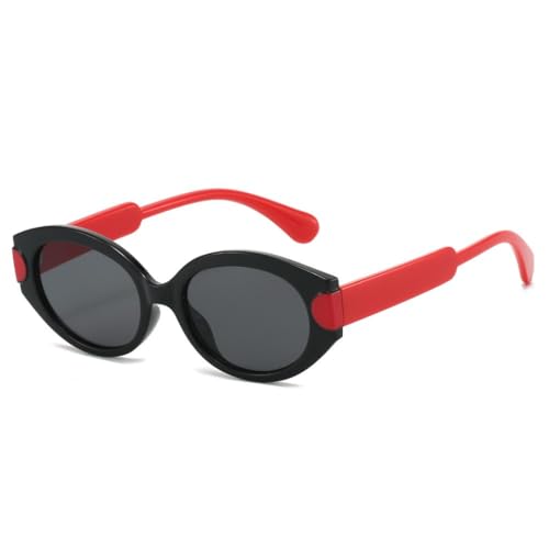 Lunettes de soleil ovales œil de chat pour femmes mode vintage rétro lunettes de plage tendance