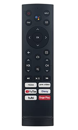ERF3L90H Controle remoto de substituição por voz adequado para Smart TV Hisense 4K 100L5G 100L5G-DLT100B 100L5G DLT100B 100L9G-CINE100A Sub Remote ERF3B90H