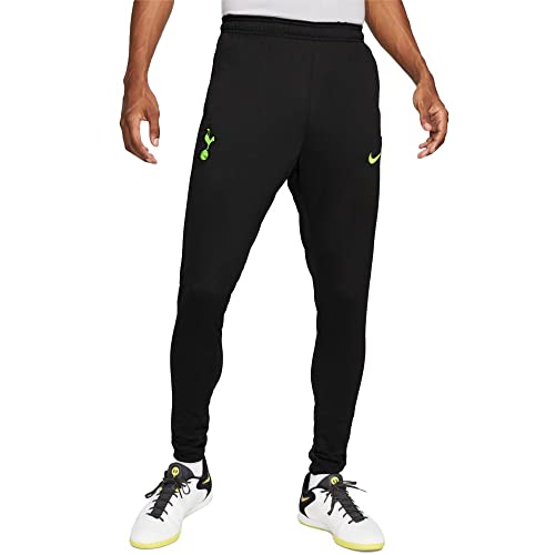 Tottenham Hotspur DJ8558 Pantalón Oficial Hombre Temporada 2022/23, Black/Volt L
