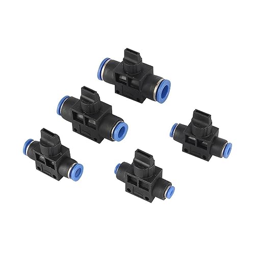 Vanne d'arrêt d'eau 10mm connecteur jardin t régulateur de débit - 4