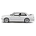 Bburago (E30 May Cheong Group 1:24 BMW M3 1988 White Car for Children from 3 Years 21100W, L