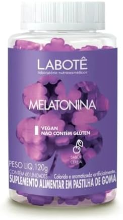 Melatonina Sabor Cereja - 60 Gomas