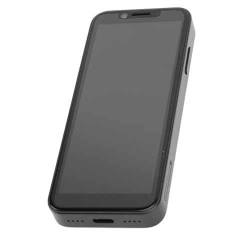 ASHATA S24 Pro Pequeño Smartphone 3G, 4 Pulgadas LCD 2GB RAM 16GB ROM Cámara 3MP 10MP Tarjeta Dual Doble Modo de Espera Teléfono Celular Ultradelgado para 8.1, Diseño Compacto (Black)