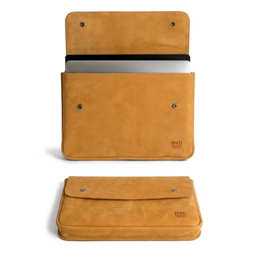 Image of Hide & Drink, Vintage Folder Document Holder, File Case, A5 Binder, Envelope Portfolio, Full Grain Leather, Handmade, Old Tobacco