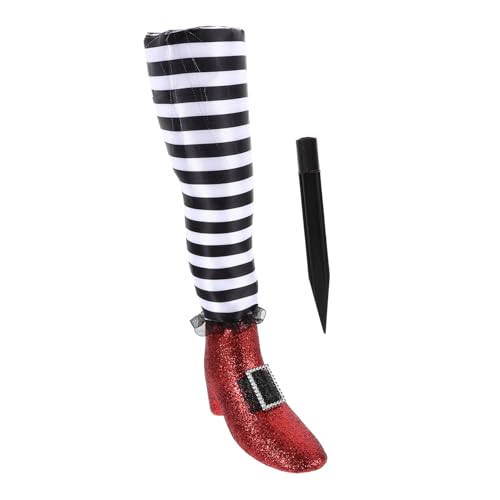 Abaodam Décoration Halloween Jambes de à Suspendre Accessoire Effrayant pour Jardin et Extérieur Décor de Fête et Mousse Ambiance Hantée pour Pelouse et...