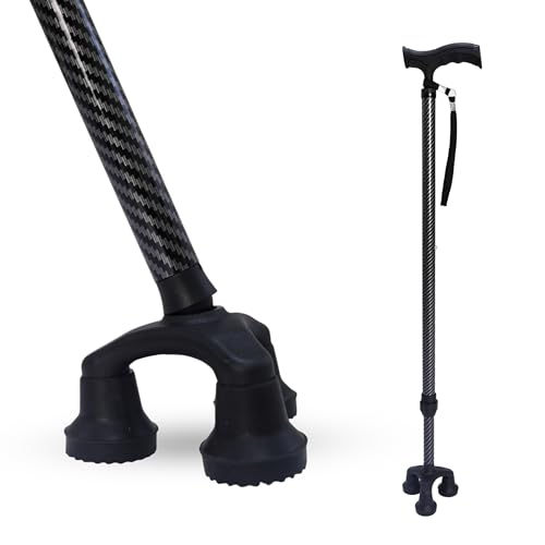 Dr. Aid Tripod Walking Cane for Men & Women Premium