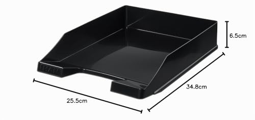 HAN 1027-X Briefablage Klassik, DIN A4/C4, stapelbar, stabil, modern (Klassisch Sortiert, 6 Ablagen) – Bild 9