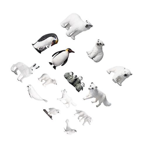 Figurines animaux arctiques pour calmer les enfants sans écran