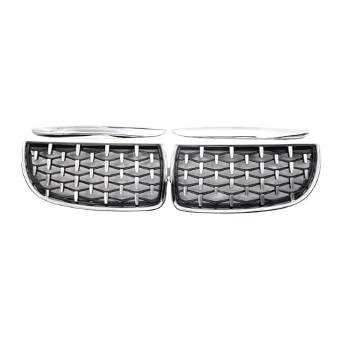 Grille de radiateur BMW E90 E91 calandre meteor argentée