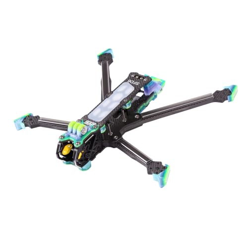 Image of FPV Drone Frame Kit,Carbon Fiber 6 Inch Support,Compatible with D-J-I O3 Air Unit,for RC Racing Drone Freestyle (SFD6 Deadcat Type)