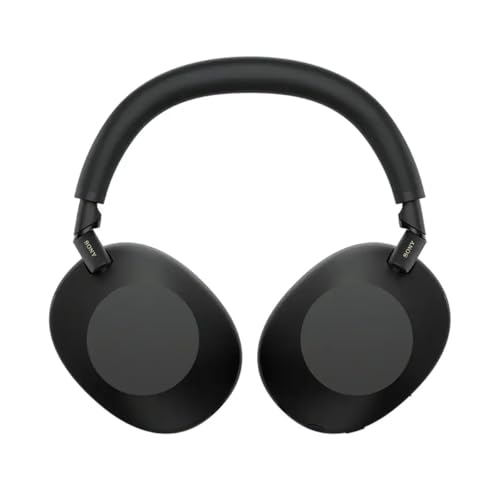 Image of Sony WH-1000XM6 Wireless Bluetooth Headphones with Noise Reduction Black, Unique Hi-Res Sound, Comfortable, Foldable Design, Durable Case, 30 Hours Battery Life, iOS & Android - Black