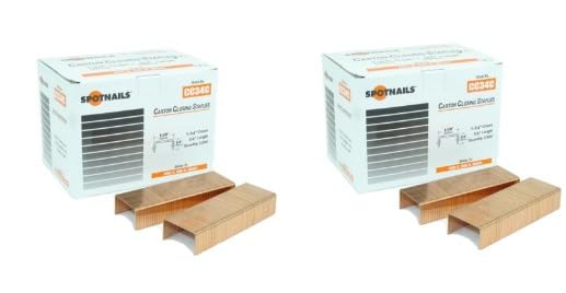 Spotnails CC34C 3/4x1-1/4 Copper Carton Closing Strip Staples 4000/Box - Image 2