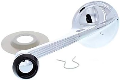 Miniatura 2 de Speedway Motors 1949-1964 Compatible temprano con manivelas de mano para ventana interior de automóvil Chevy, par