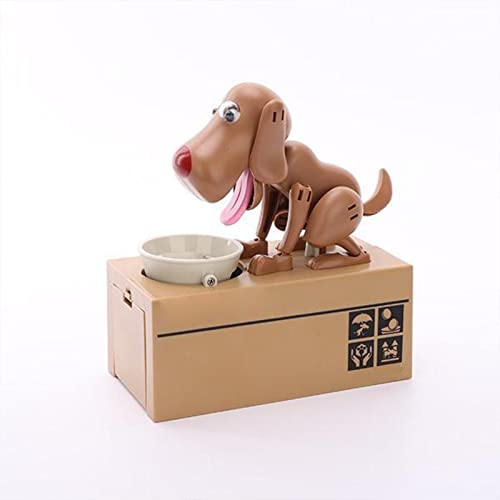 Piggy Bank,Personalized Funny Piggy Bank for Boys for Kids for Adults,Little Dog Piggy Bank,Dog Piggy Bank That Eats Coins,Coin Bank Money Counter Piggy Bank,My Dog Piggy Bank,Little Dog Puggy Bank