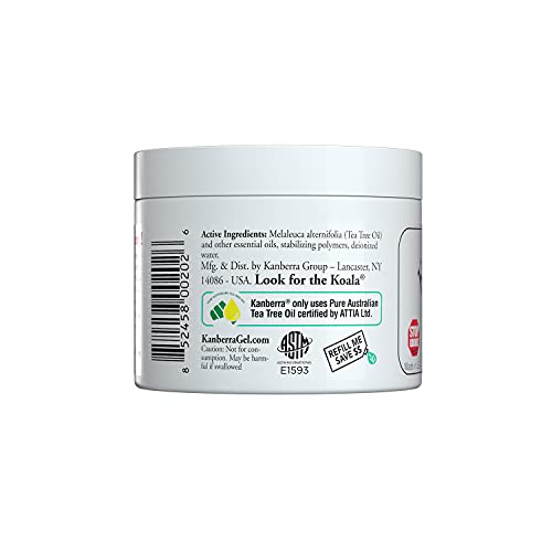 Purificador de aire natural en gel Kanberra Gel 524002 con aceites esenciales de máxima calidad 4