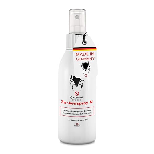 BIODELTA Zeckenspray - Zecken effektiv bekämpfen - Anti-Zecken-Spray für Outdoor-Aktivitäten - Zeckenschutz Spray mit Langzeitschutz - Ideal für Wandern, Camping & Garten (500 ml) (39,90 Euro/L)