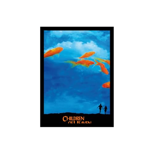 Image of BLINKART Children Of Heaven (1997) Movie Poster Frame 8x12 Inch | Premium 300 GSM Paper Wall Print | Vintage Film Artwork for Home, Bedroom, Living Room, Office | Framed Photo Decor