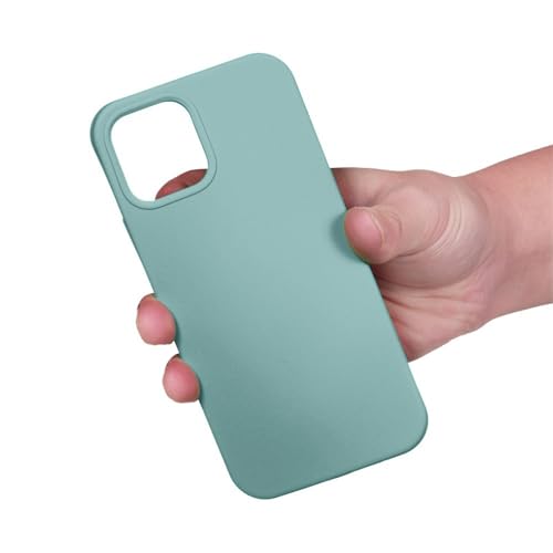 Image of ArmourPro Silicone Back Case for iPhone 15 Pro Max Soft-Touch Case | Summer Green