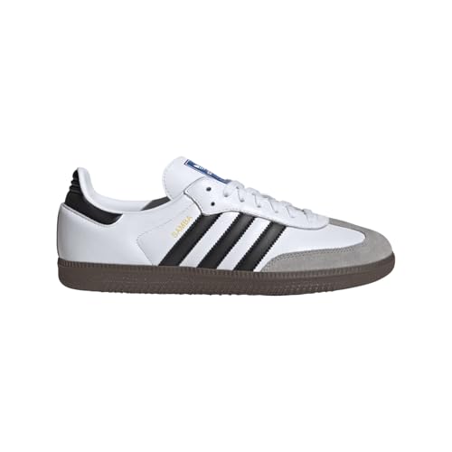 adidas Samba Og, Men's Sneaker, FTWR White Core Black Clear Granite, 122