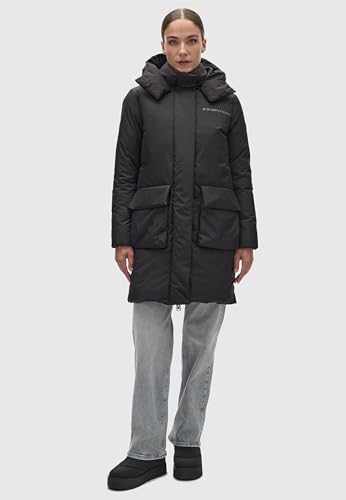 Women's Winter Coat with Hood - Weather-Resistant, Long Puffer Jacket - Mid-Length Coat - Nanami XVI S-3XL4