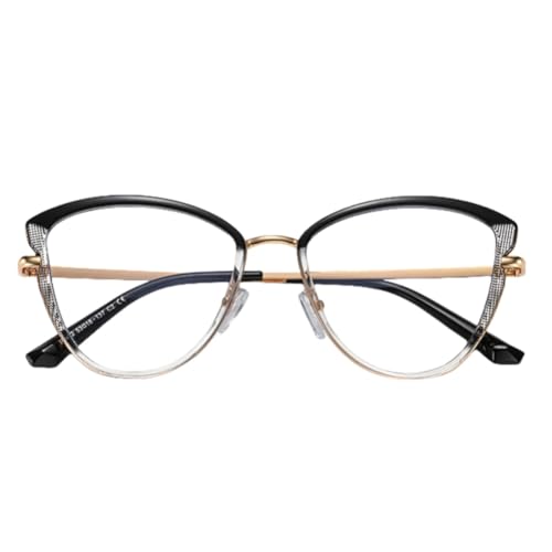 Image of Shiratori Blue Light Blocking Glasses with TR90 Cat Eye Frame , Computer Glasses - Anti Eyestrain & UV Glare Protection