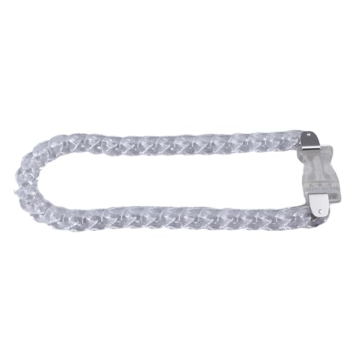 Collier cadenas en argent 925 style maillon épais mixte