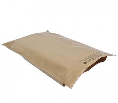 Beige 14" x 20" Plastic Mailing Bags 500 Pack